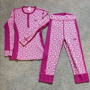Kari Traa 100% Merino Wool Base Layer Set